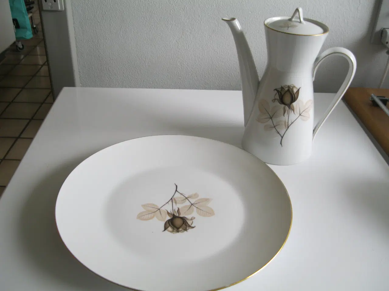 Billede 1 - Rosenthal kaffekande og stort fad