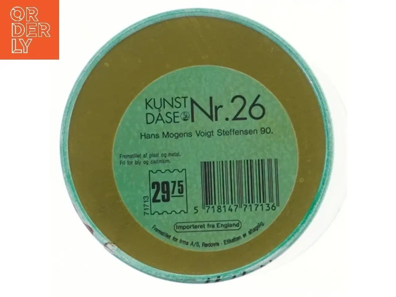 Billede 4 - Dåse fra Irma (str. Ø 11,5 cm længde 15 cm)