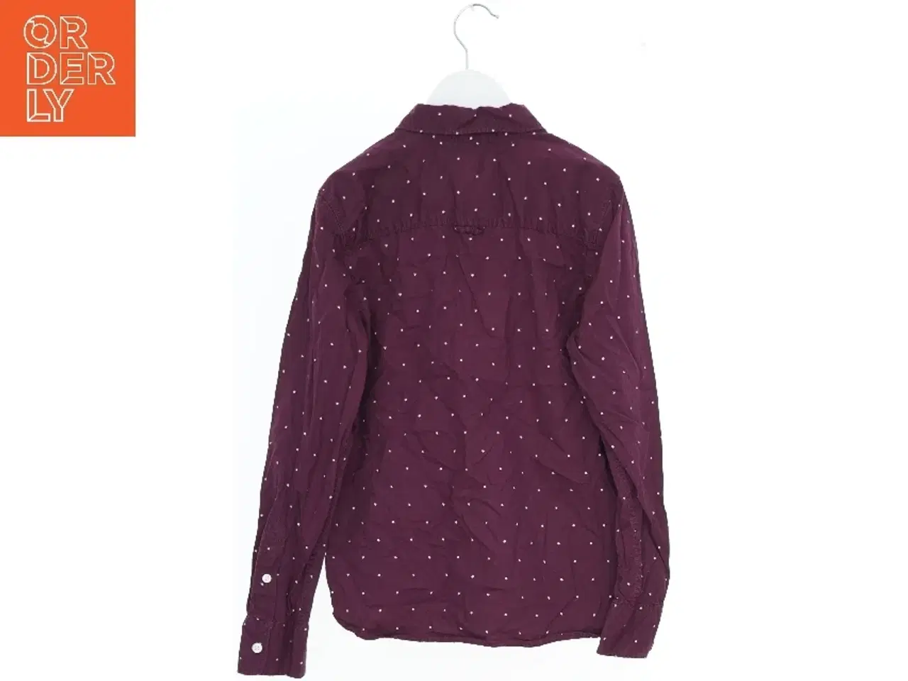 Billede 2 - Prikket Langærmet Skjorte fra Logg (str. 140)