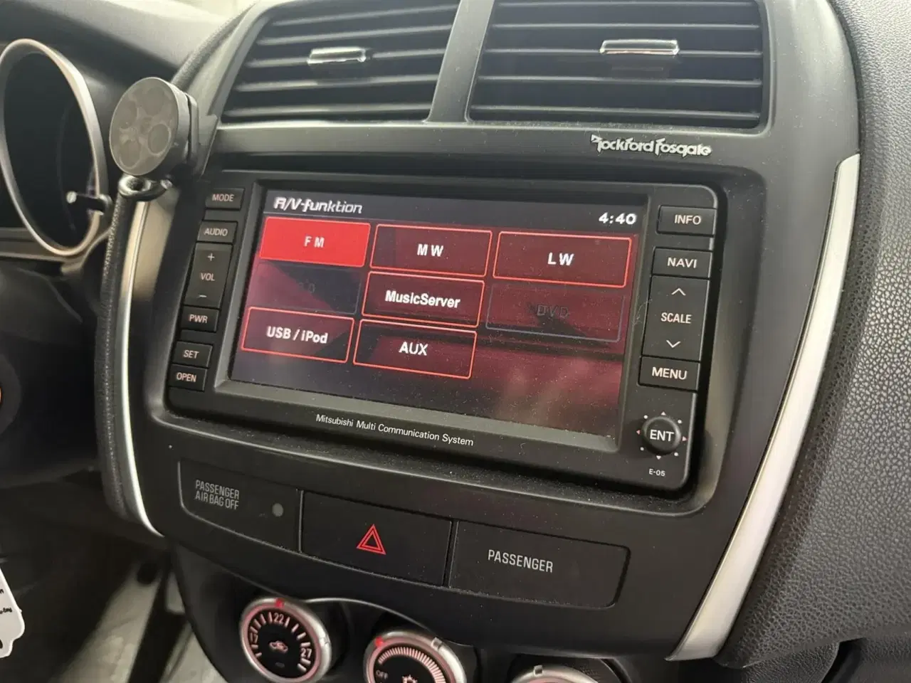 Billede 7 - Mitsubishi ASX 1,8 DI-D Invite 2WD 150HK 5d 6g