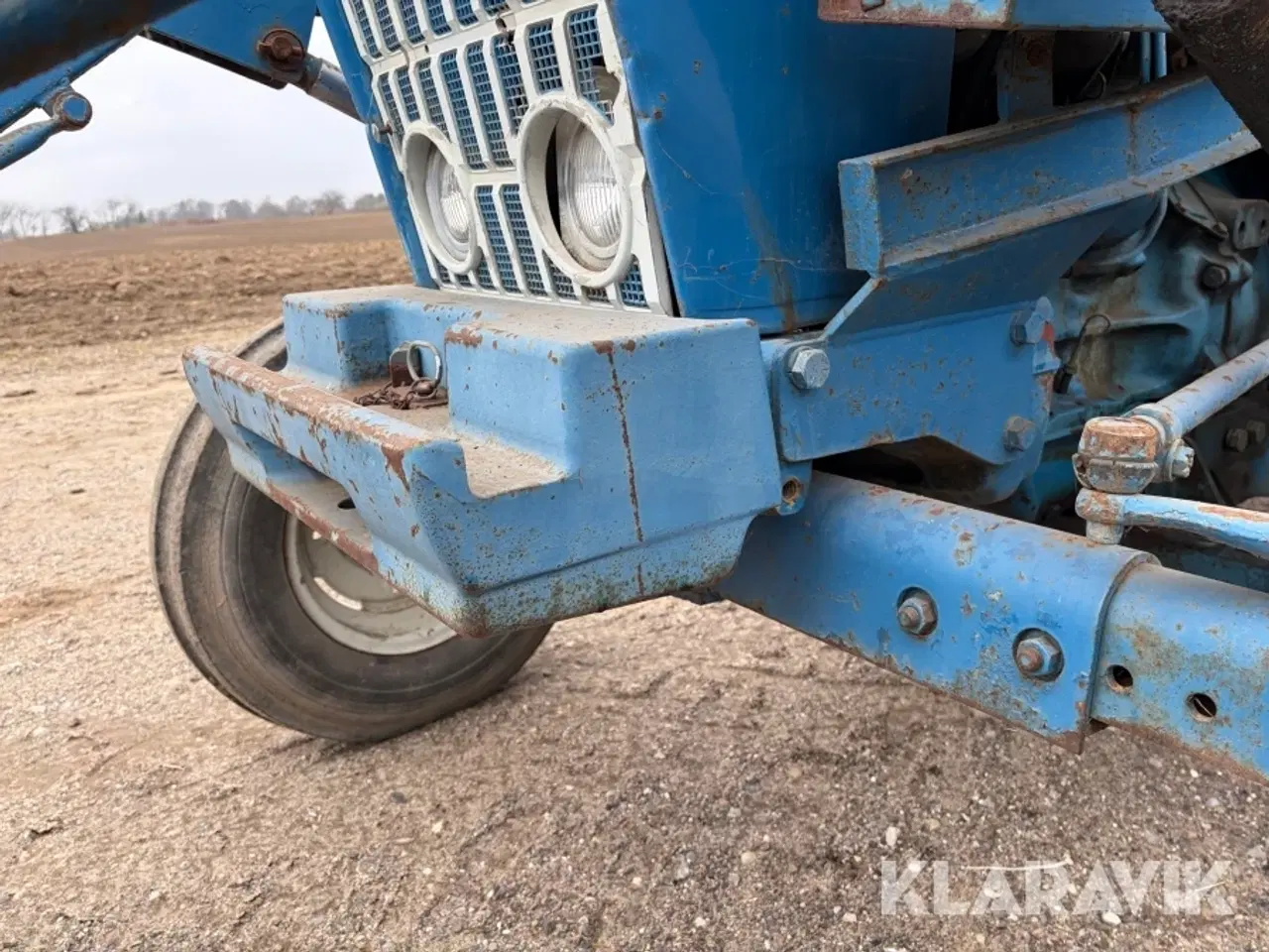 Billede 11 - Veterantraktor Ford 4000 med frontlæsser