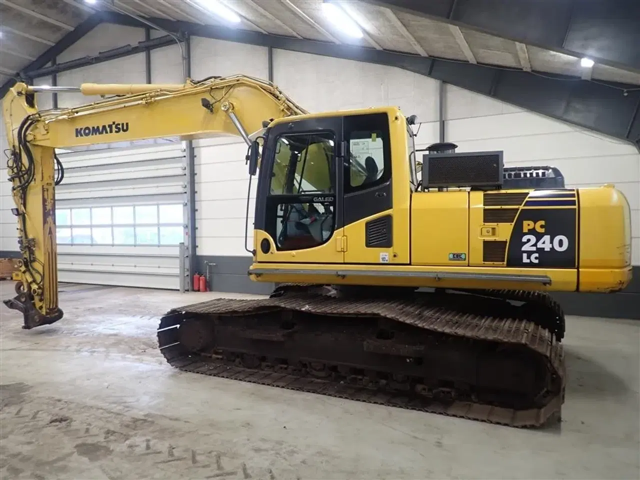 Billede 9 - Komatsu PC240 LC-8 1000 timer. siden ny undervogn