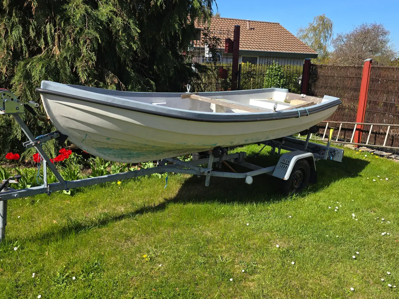 Billede 1 - Jolle med trailer