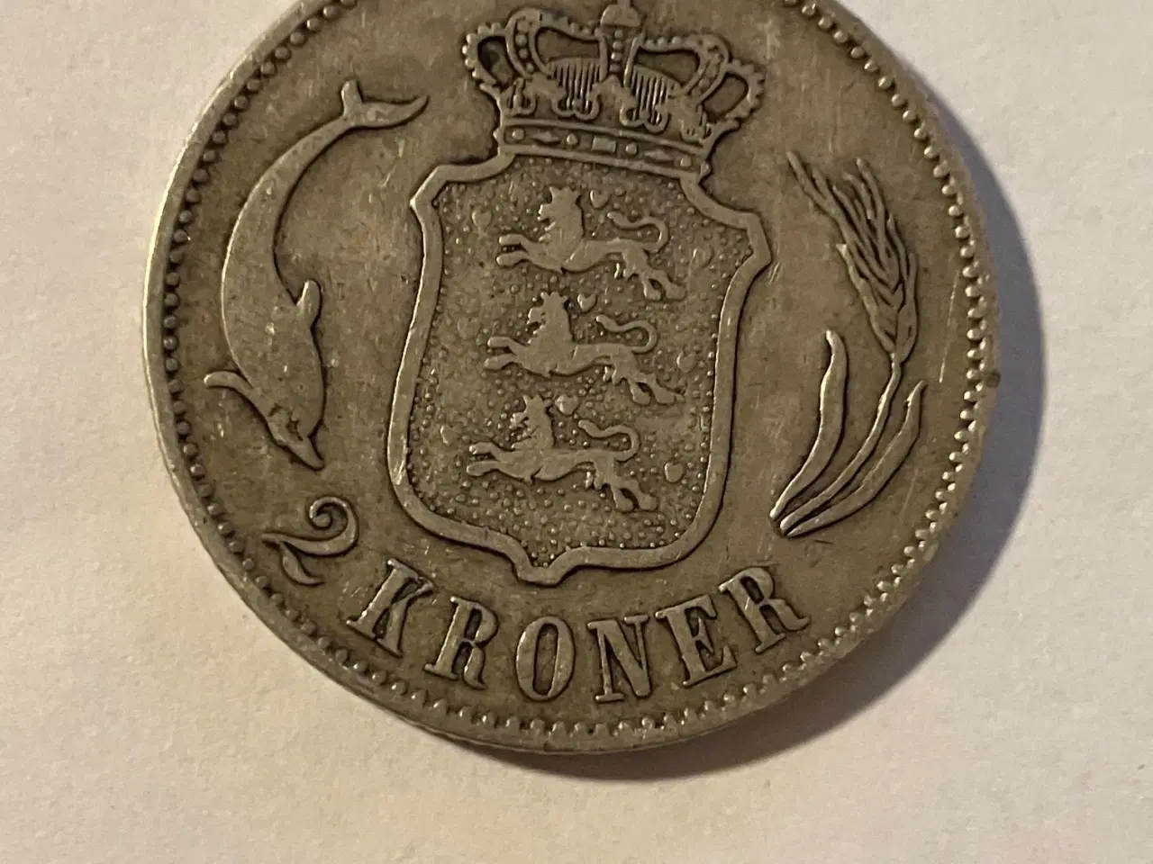 Billede 2 - 2 Kroner 1875 Danmark