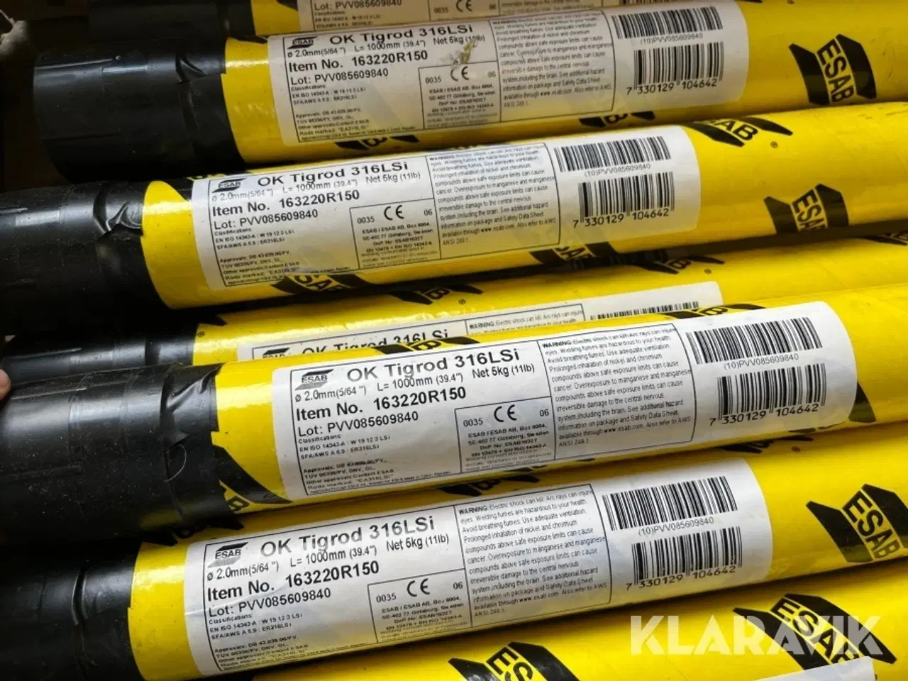 Billede 6 - Svejsetråd ESAB 316LSI 2 mm 40 stk