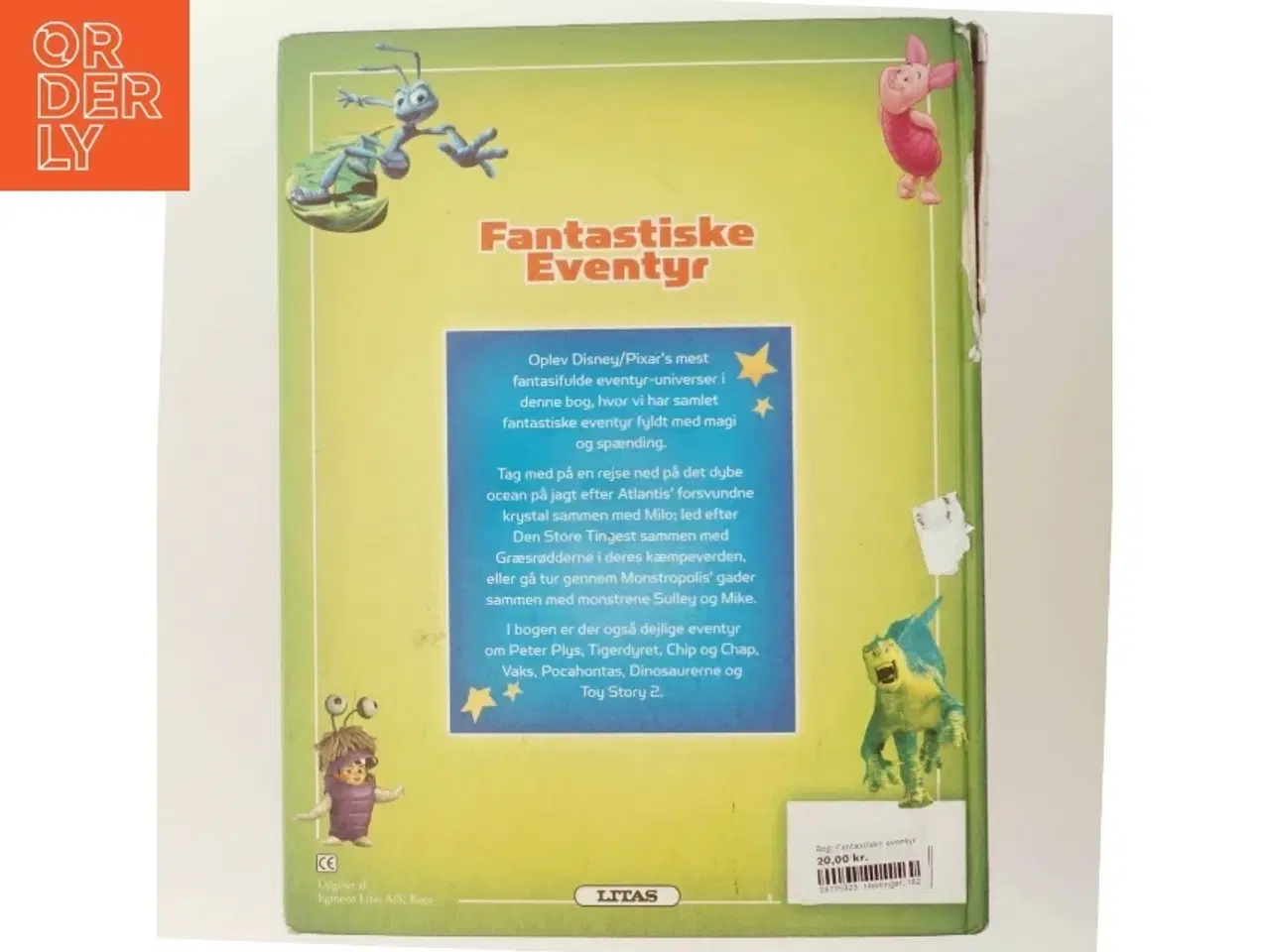 Billede 3 - Disney/Pixar Eventyr Bog fra Litas