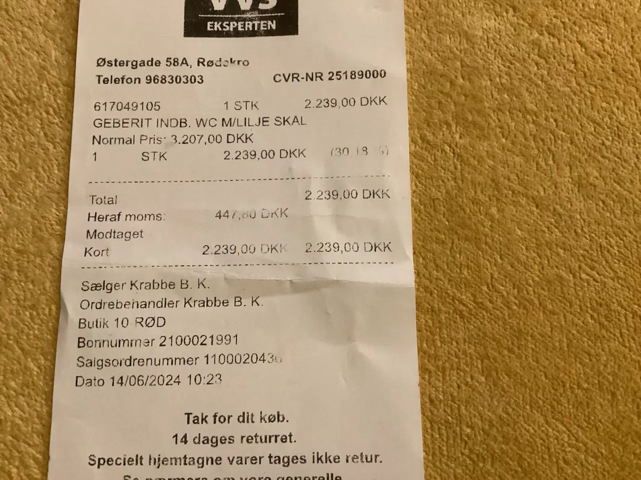 Billede 4 - Væghængt toilet helt nyt