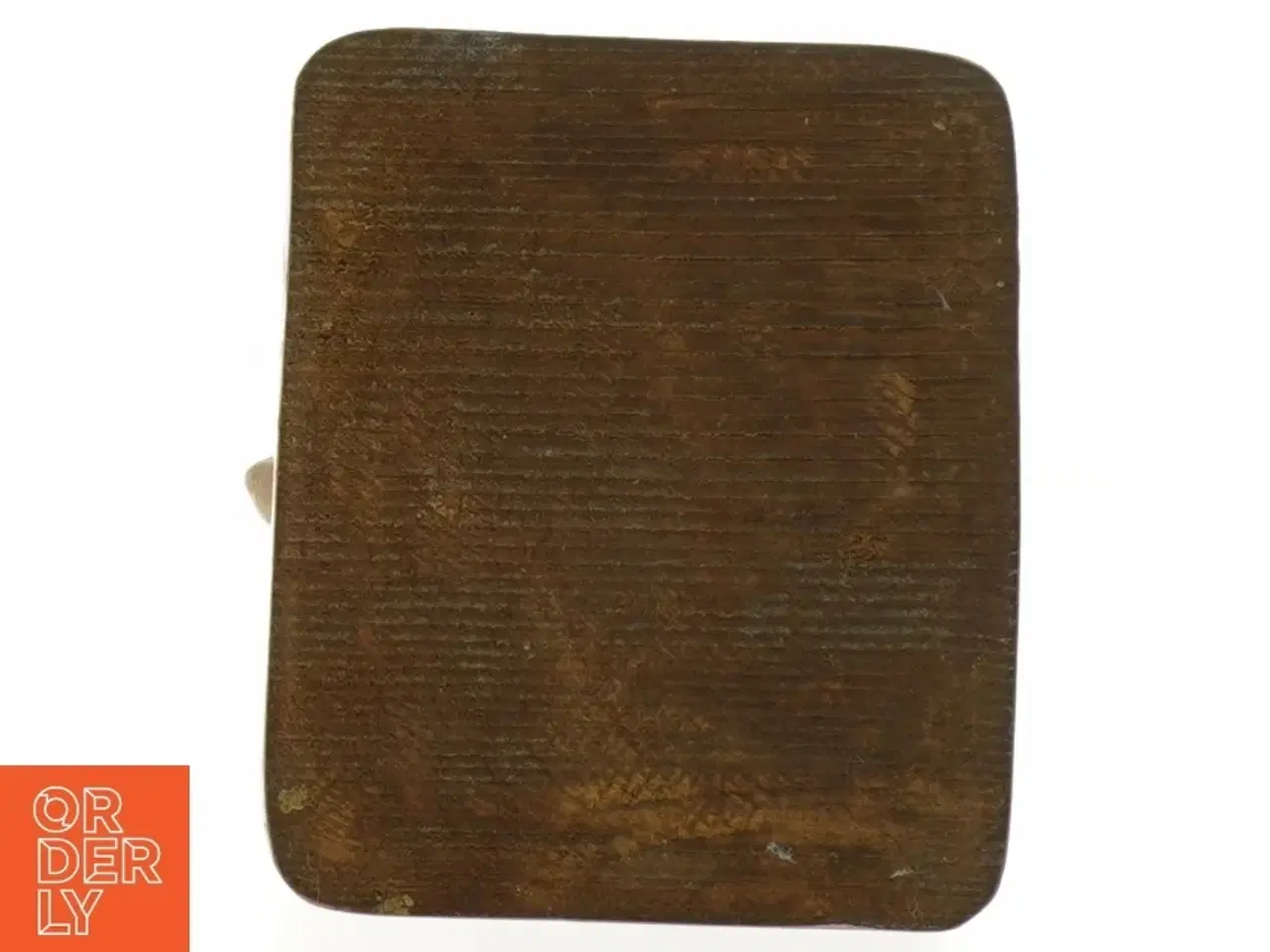 Billede 5 - Håndlavet træskulptur af bondekone (str. 28x10 cm)