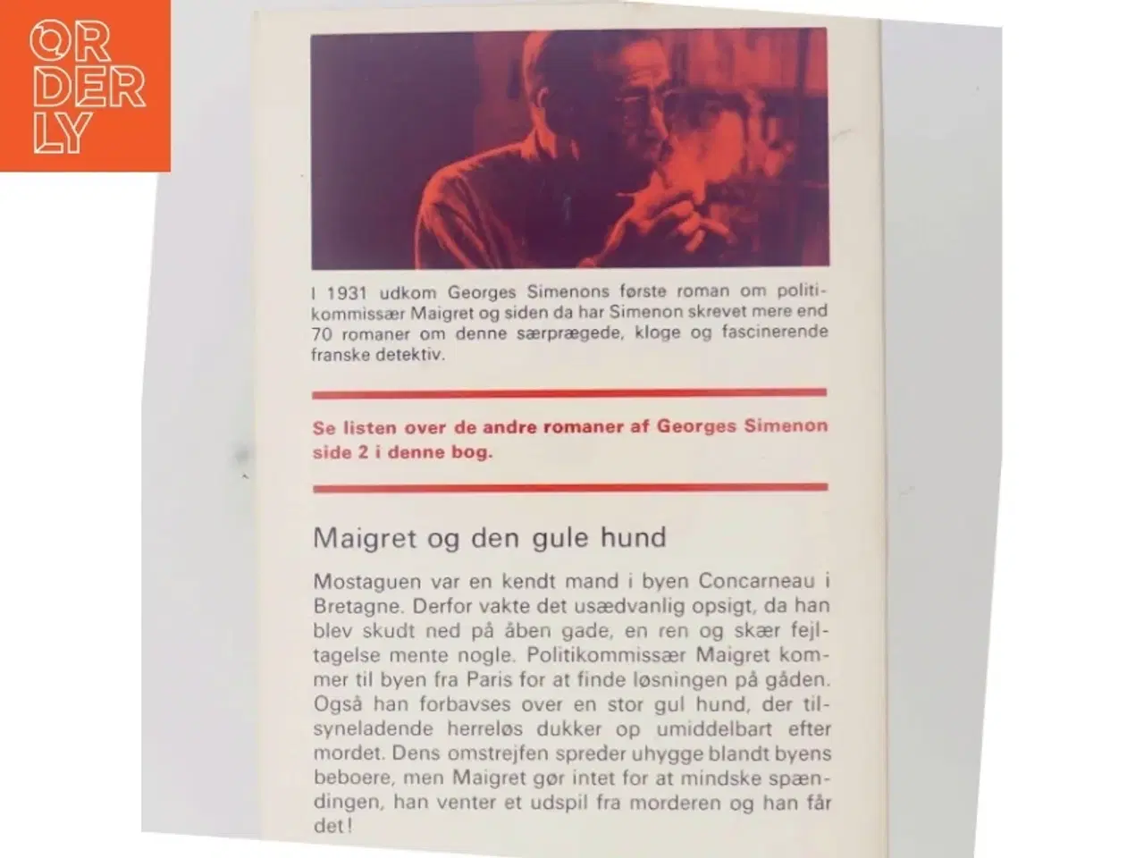 Billede 3 - Maigret og den gule hund af Georges Simenon (Bog)