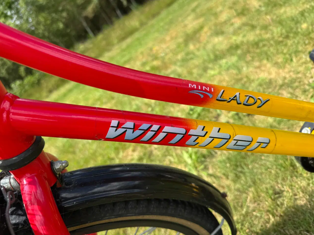 Billede 3 - Winther børnecykel med kurv og bagagebærer sælges