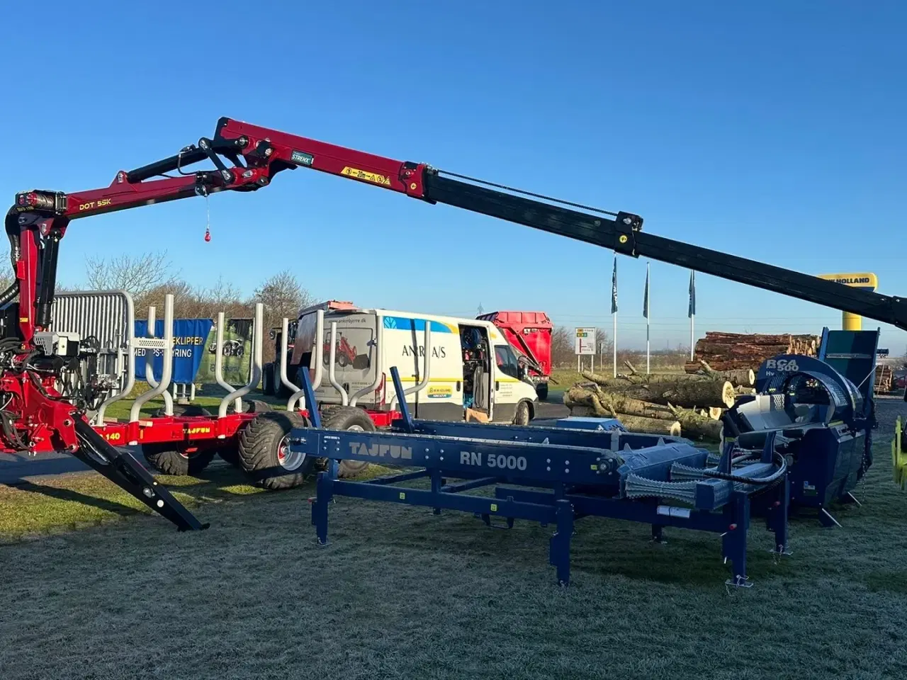 Billede 5 - Tajfun GAP 140 Med DOT 55K (8,4M kran ) DEMO