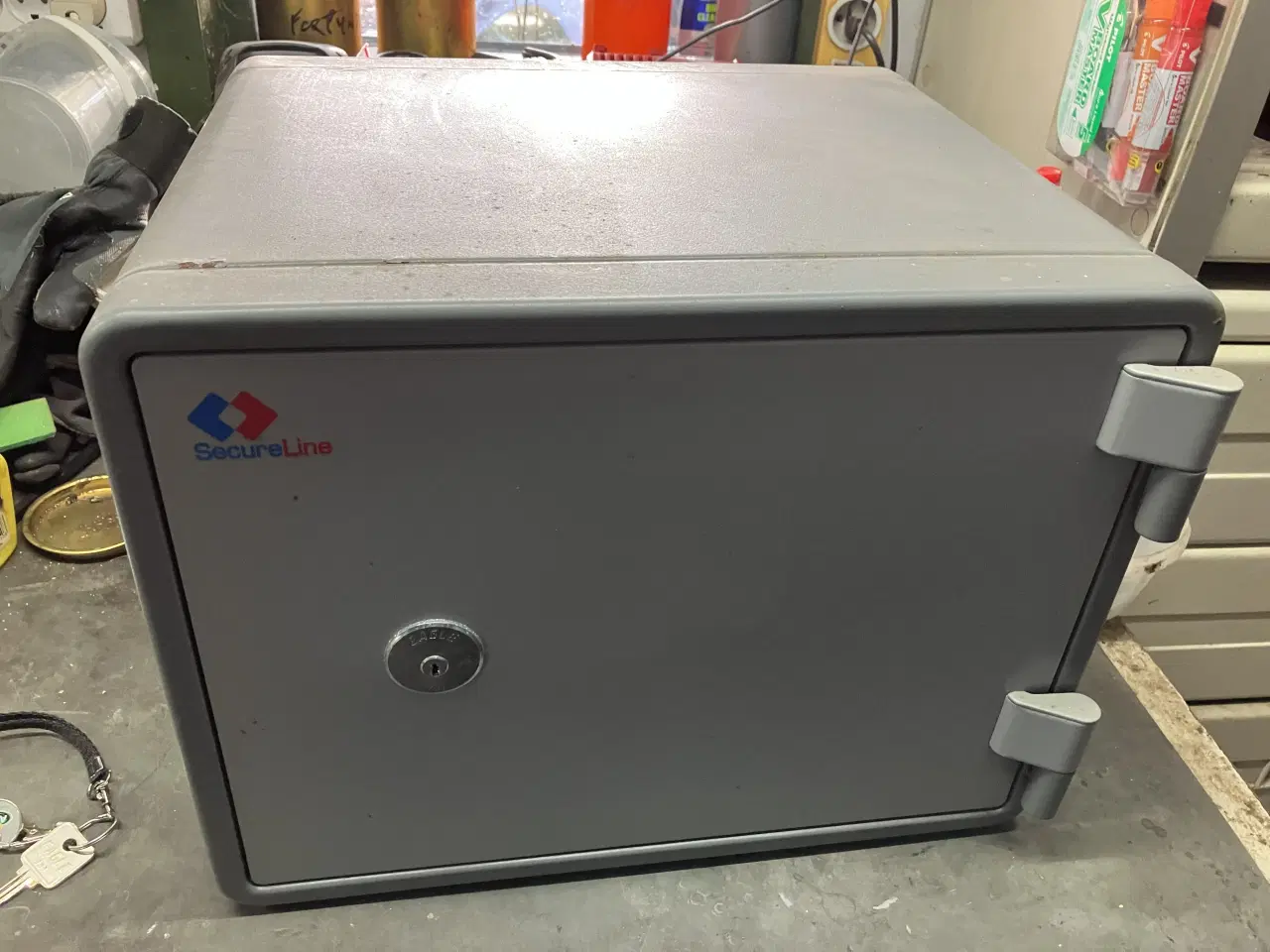 Billede 1 - Pengeskab / brandskab