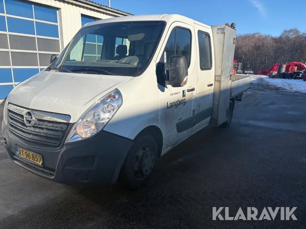 Billede 1 - Mandskabsvogn Opel Movano 2,3 CDTi 136HK Chassis med tankanlæg
