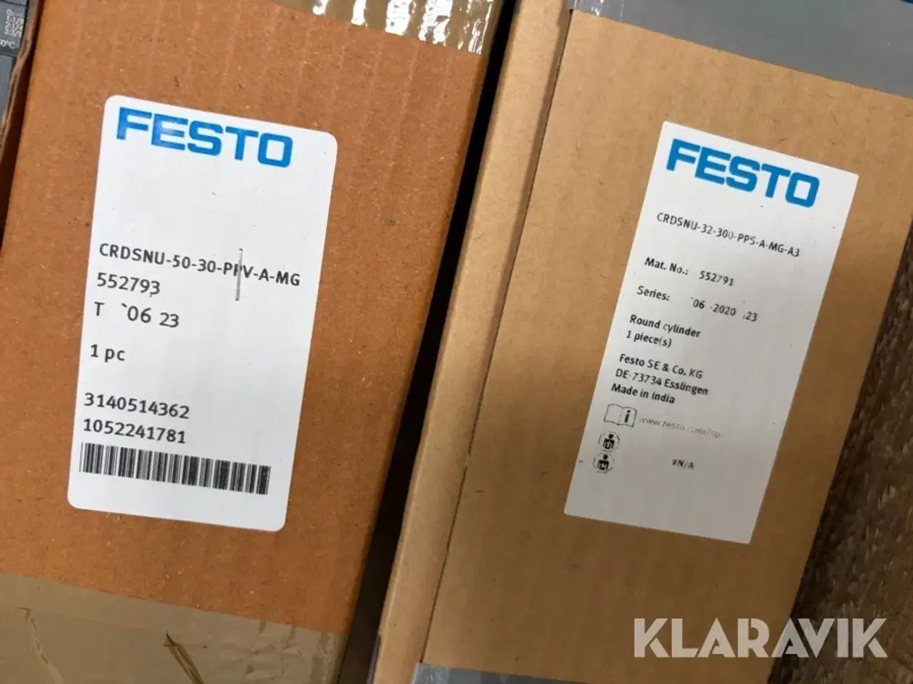 Billede 10 - Lot - aktuatorer, cylindre, motor og øvrigt - 1 palle