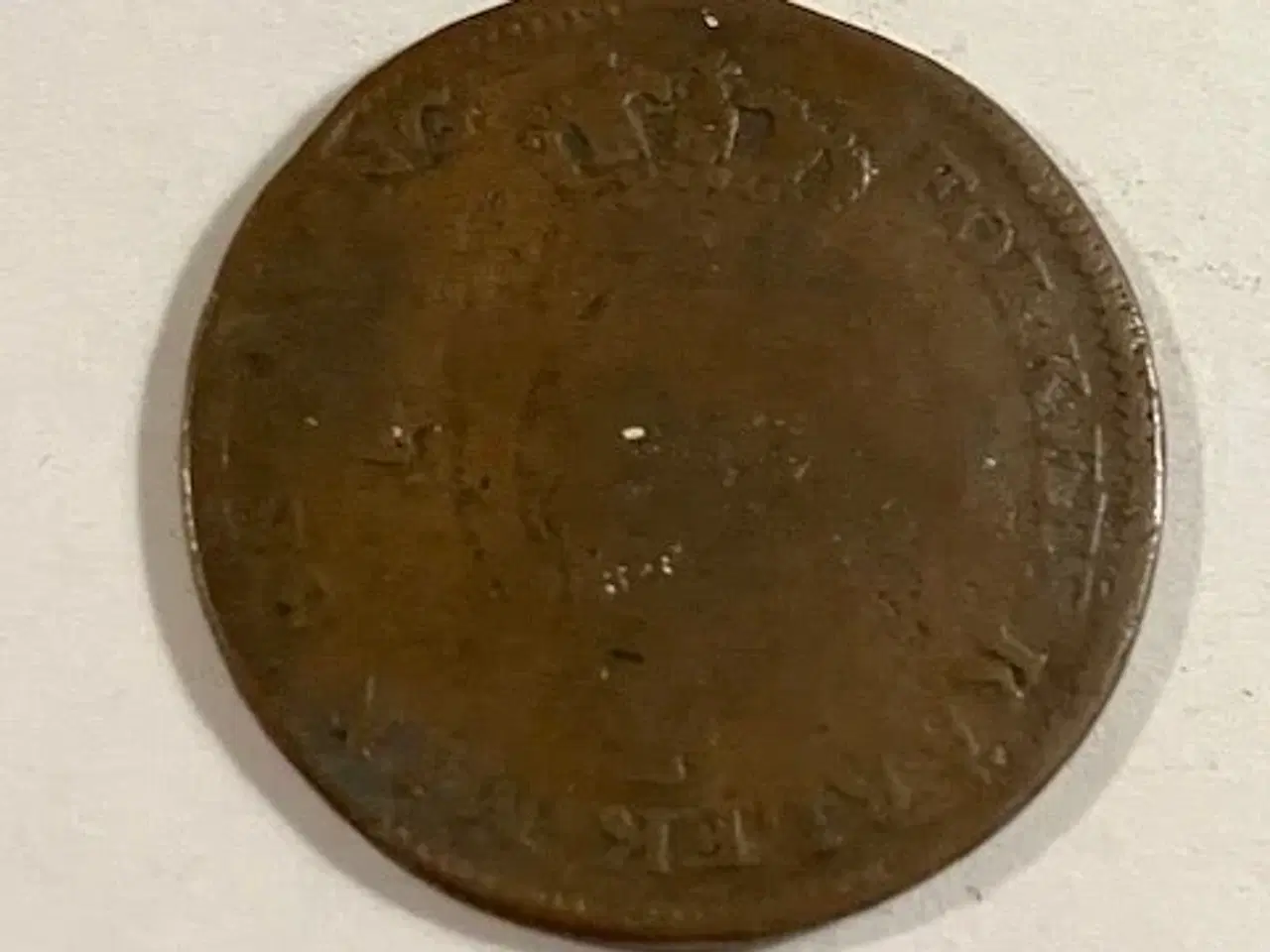 Billede 2 - 1/2 skilling 1822 Sverige