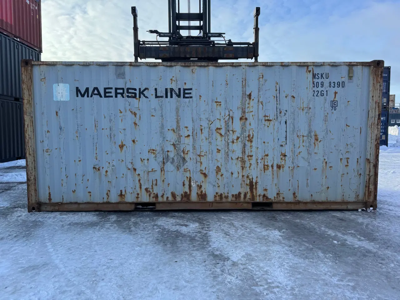 Billede 5 - 20 fods Container- ID: MSKU 509839-0