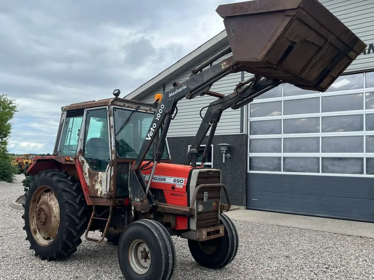 Billede 15 - Massey Ferguson 690 Speedshift med frontlæsser