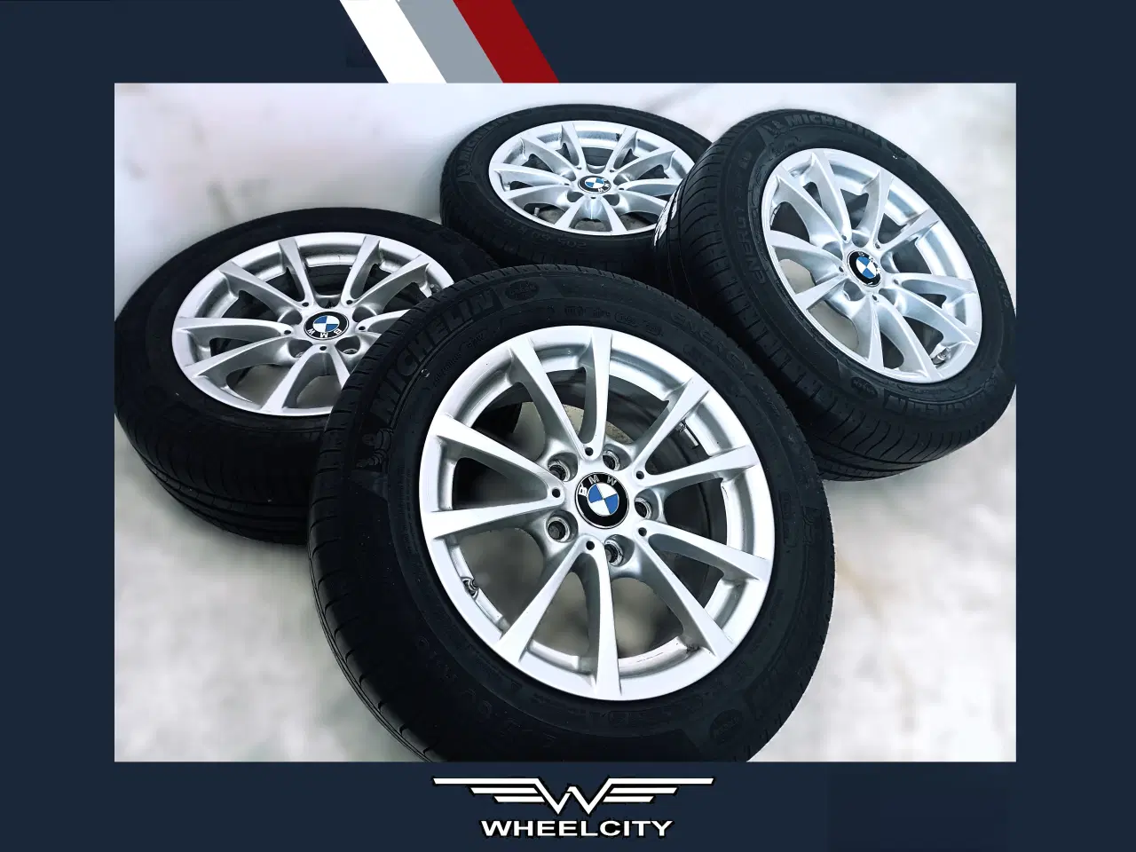 Billede 1 - 5x120 16" ET31 nav 72,6ø BMW Style-390 sommersæt i