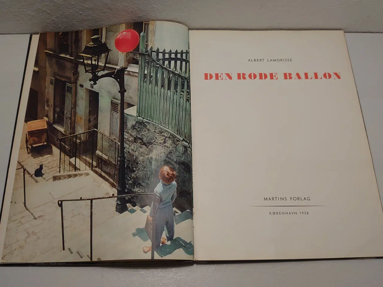 Billede 3 - A.Lamorisse: Den røde ballon. 1. udgave 1958