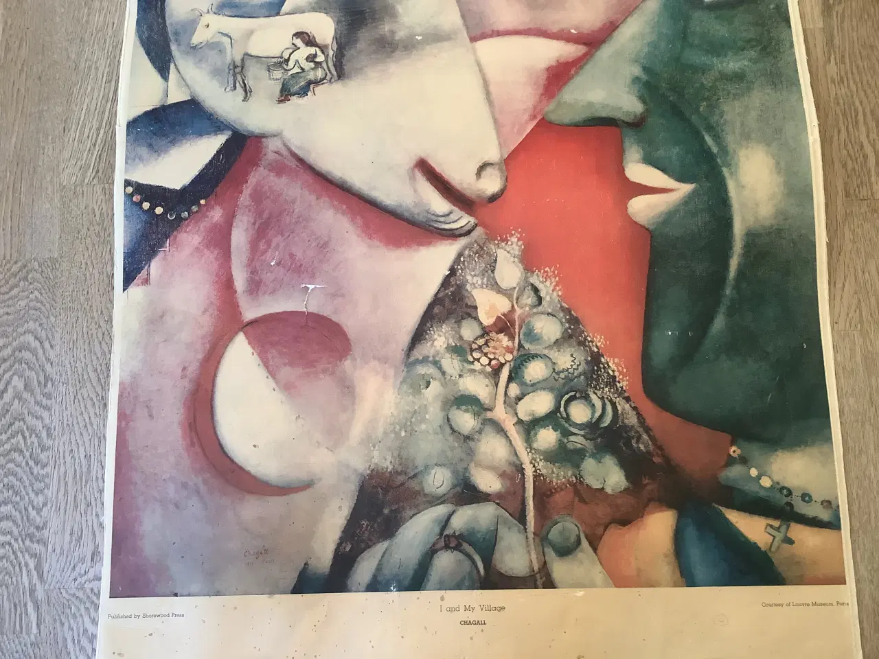 Billede 8 - Chagall Louvre Paris "I and My Village"