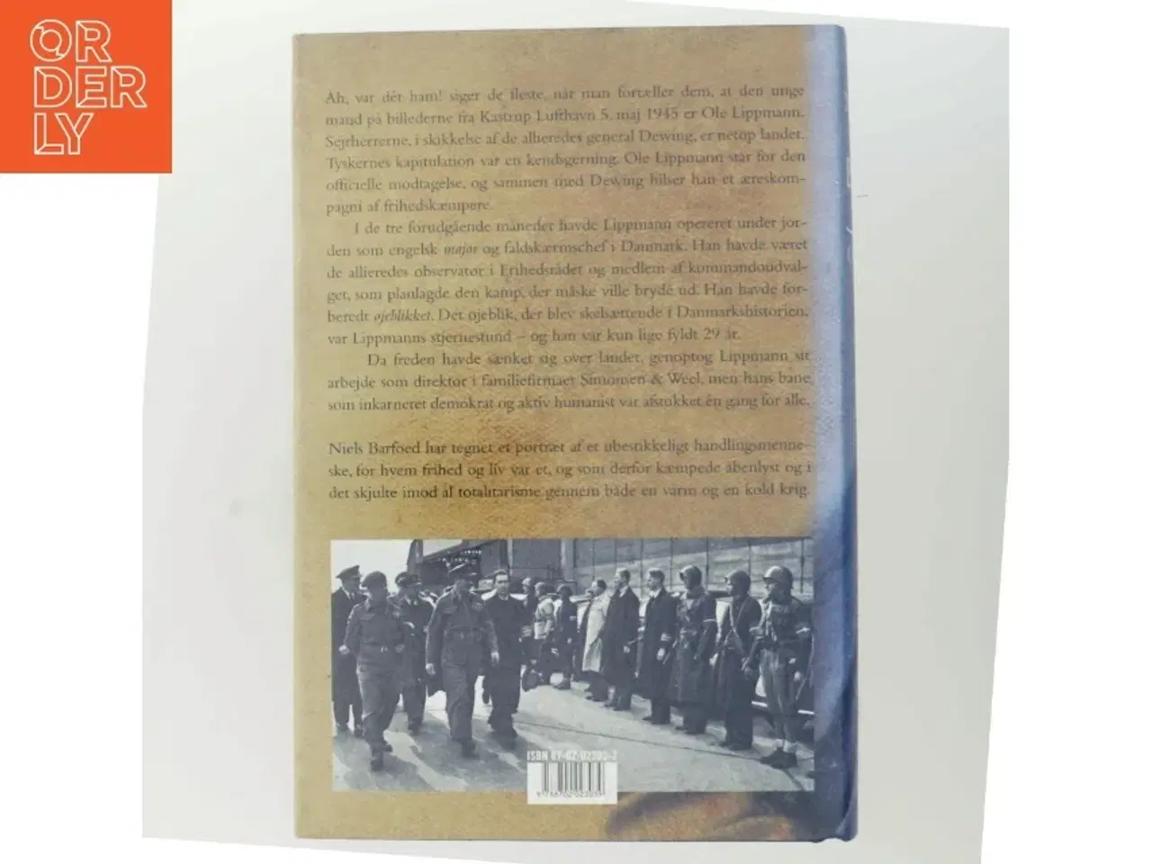Billede 3 - En kriger : portræt af Ole Lippmann af Niels Barfoed (Bog)