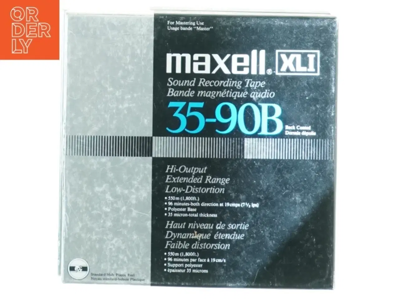 Billede 1 - Maxell XLII 35-90B Lydbånd (3 stk) (str. 18 x 18 x 5 cm)