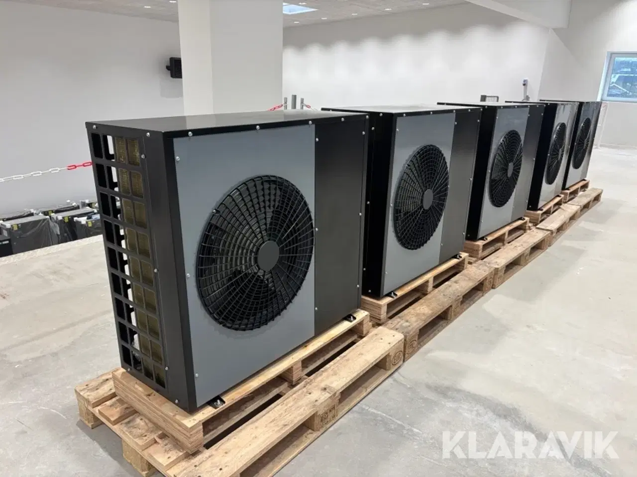 Billede 9 - Varmepumpe Scantherm Blokhus 7 kW R410A Monoblock 5 styk Nye/ubrugte med Fancoil (radiator)