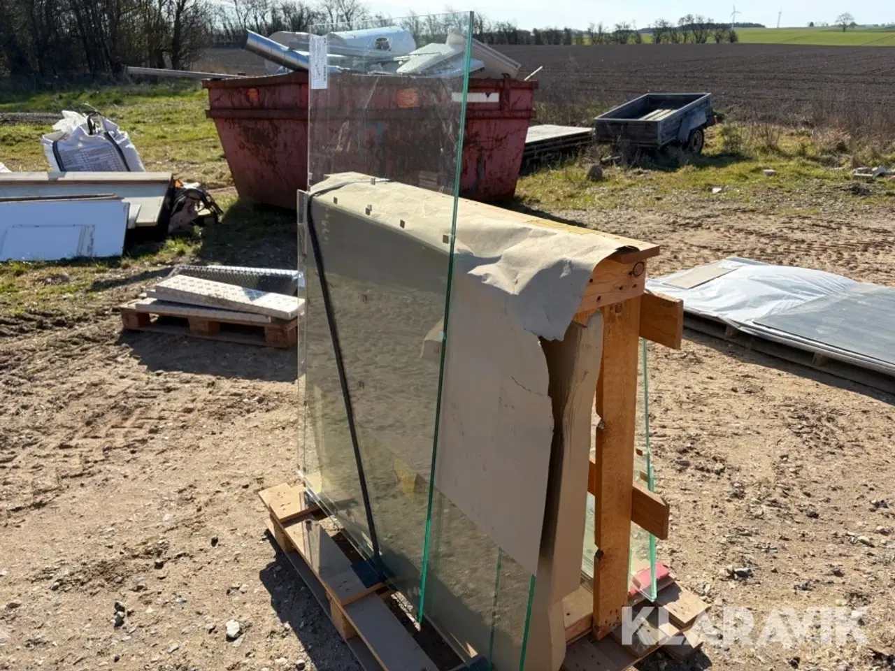 Billede 6 - Hærdet glasplader assorteret størrelser Svane glas 18 styk