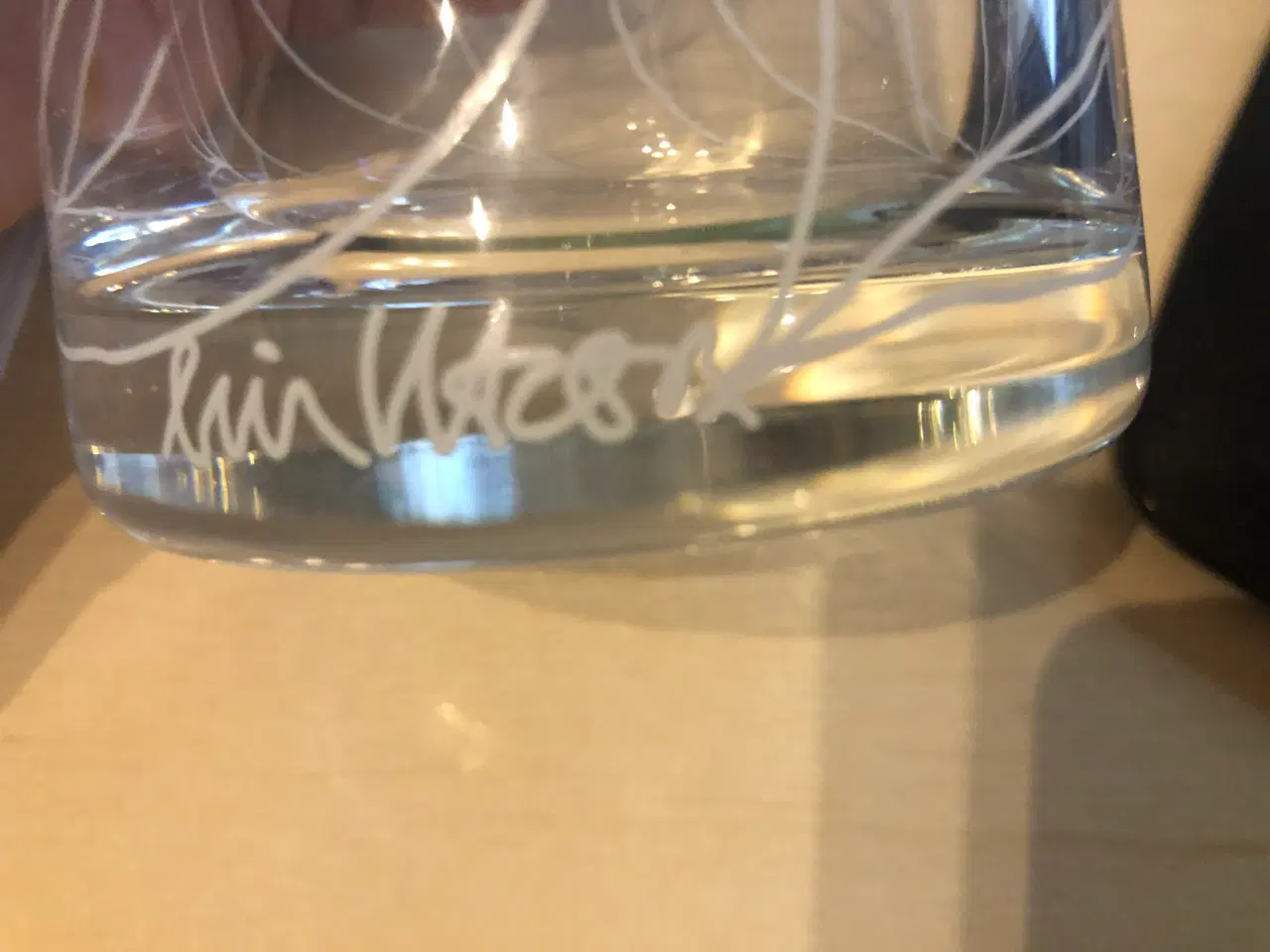 Billede 3 - Rosendahl Filigran Vase, Lin Utzon, med bladmønste