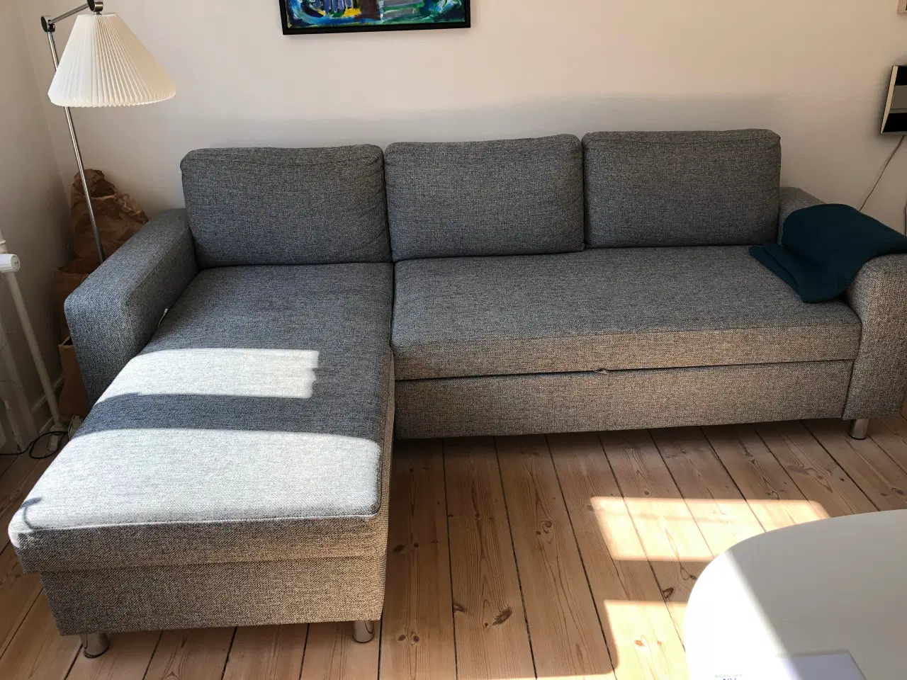 Billede 1 - Sovesofa med chaiselong købt 2018