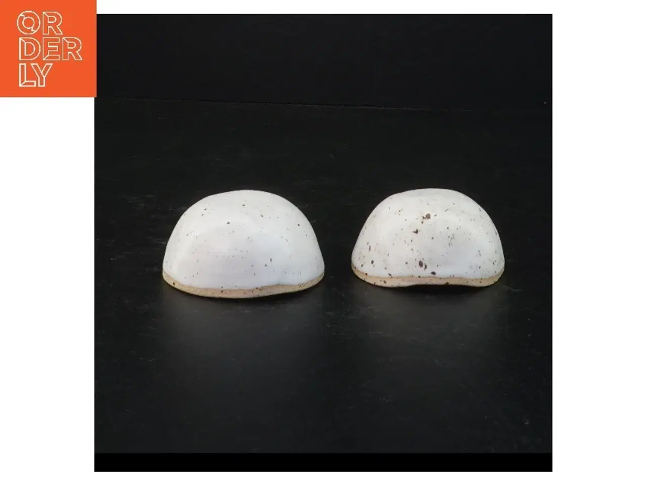 Billede 4 - Håndmalede keramikskåle (str. 4 x 8 cm)