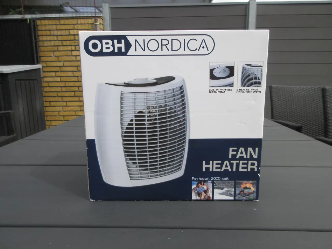 Billede 1 - OBH Nordica varmeblæser
