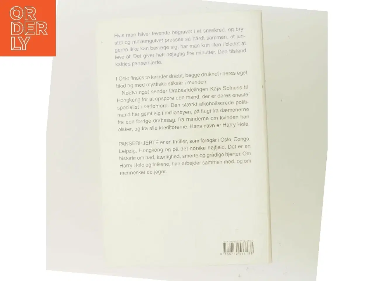 Billede 3 - Panserhjerte af Jo Nesbø (Bog)