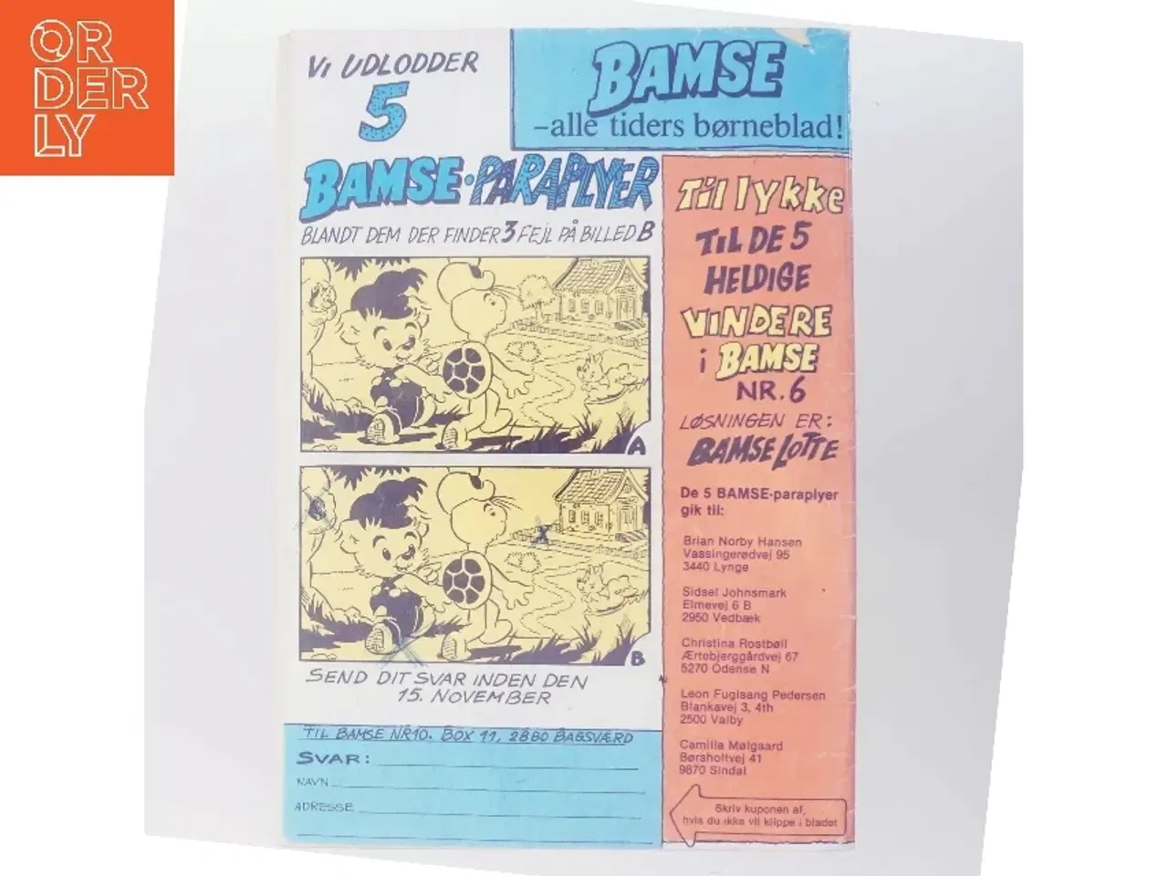 Billede 3 - Bamse - Verdens stærkeste bjørn af Ukendt (Bog)