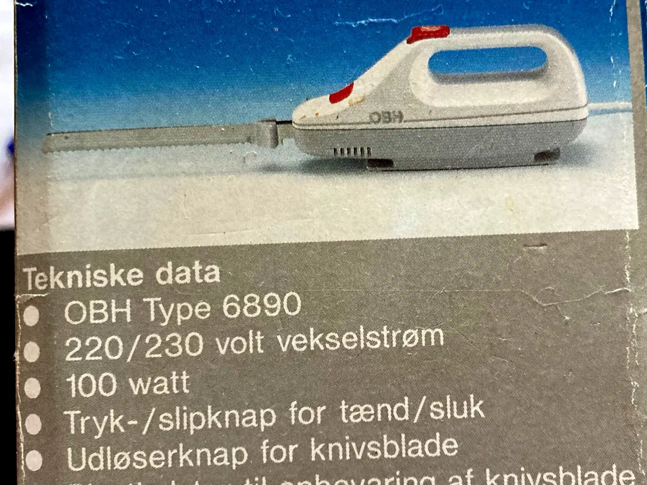 Billede 2 - Elektrisk køkkenkniv