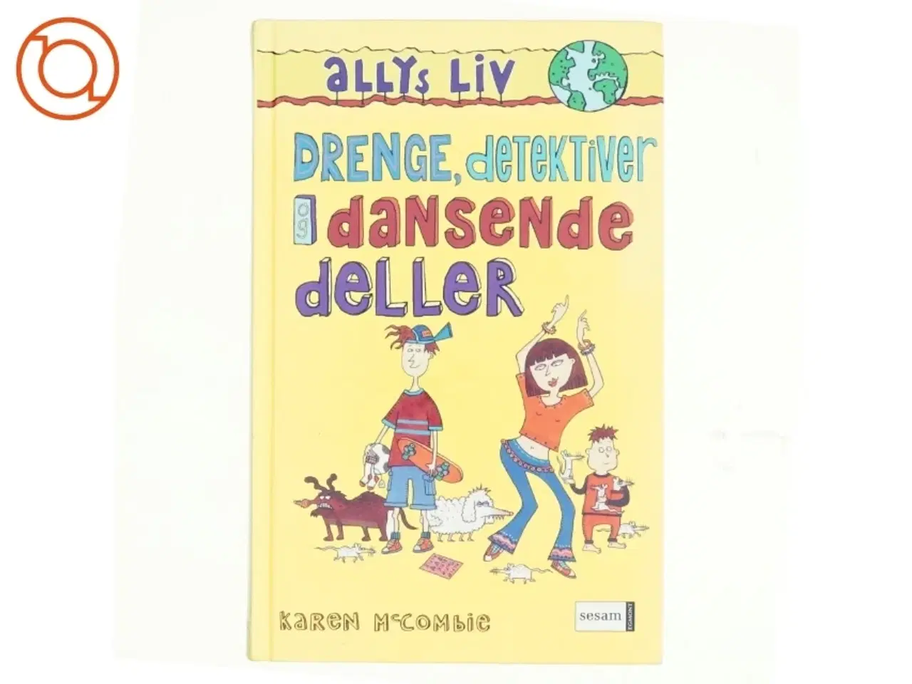 Billede 1 - Drenge, detektiver og dansende deller af Karen McCombie (Bog)