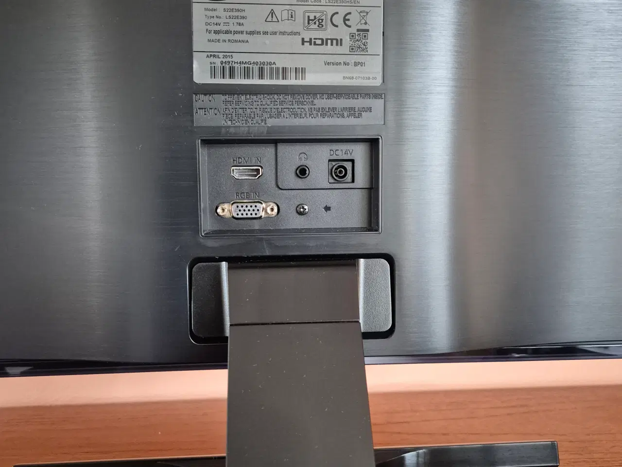 Billede 2 - 22" skærm 