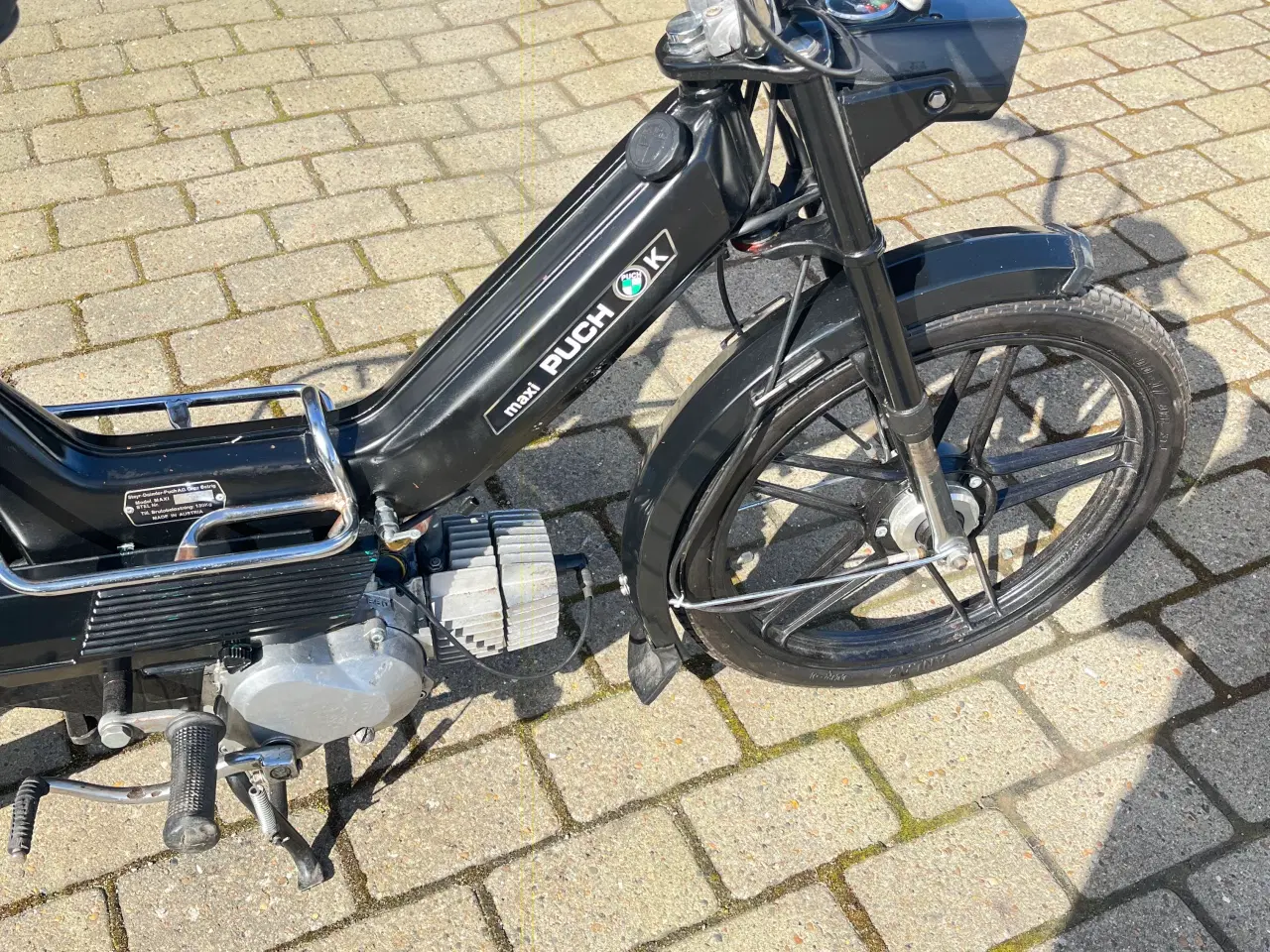 Billede 2 - Puch Maxi P med K motor, med de rigtige fodhvilerb