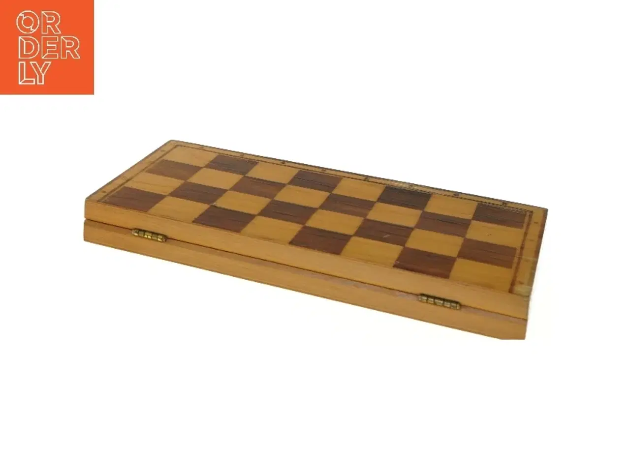 Billede 5 - Sammenklappeligt skakspil (str. 34x34 cm)