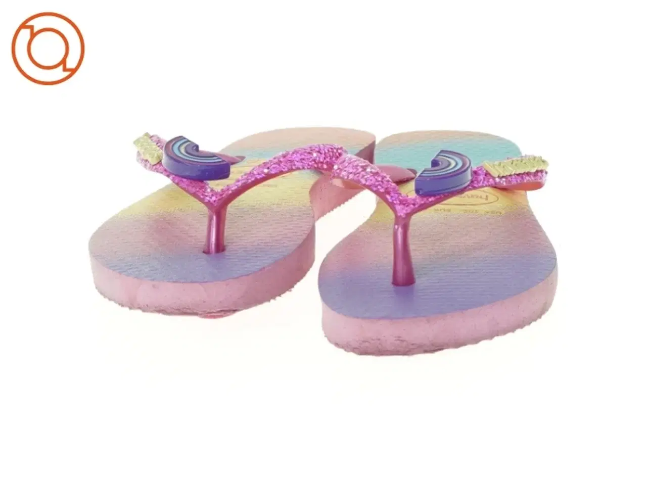 Billede 4 - Havaianas klipklappere med glimmer fra Havaianas (str. 27)