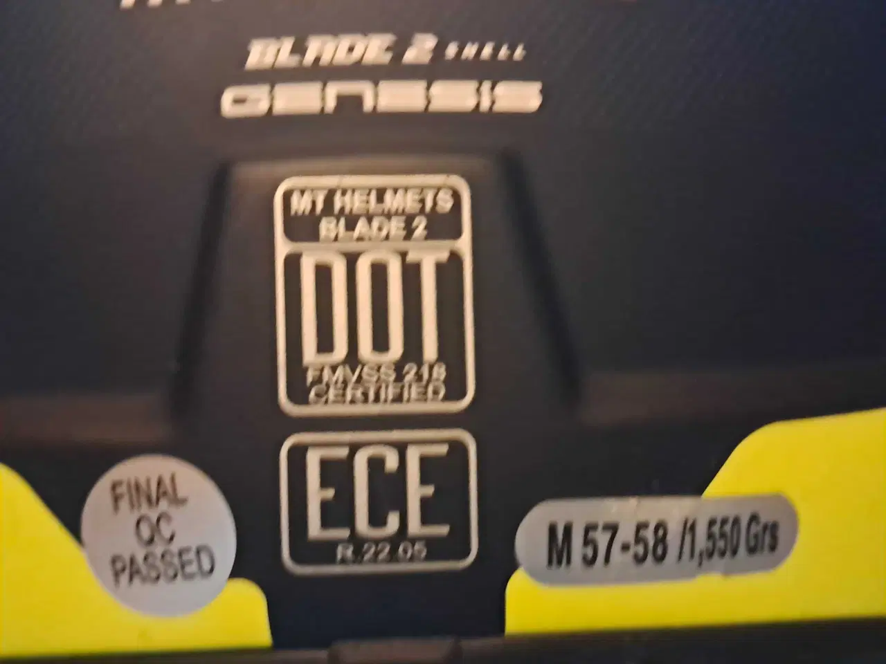 Billede 8 - Mc hjelm med bluetooth str M