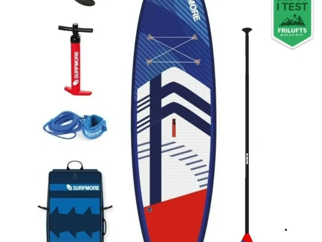 Billede 1 - Stand Up Paddle Board 11,2 x 33, SURFMORE, 2 veste