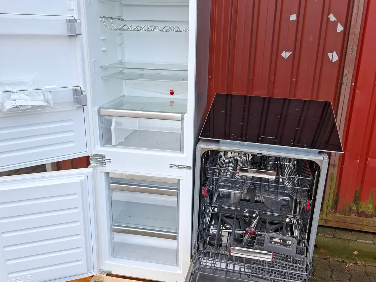 Billede 1 - Indbygnings køle/ fryse skab fra KitchenAid 