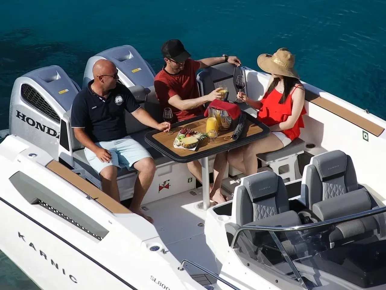 Billede 3 - Karnic SL800 - 200 HK Yamaha/Udstyr