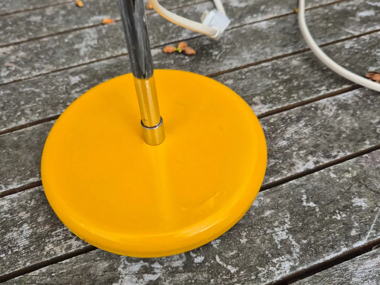 Billede 8 - Herlig gul retro bordlampe 