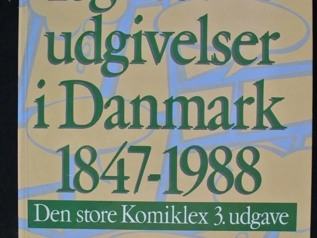 Billede 1 - tegneserieudgivelser i danmark 1847-1988, af henni