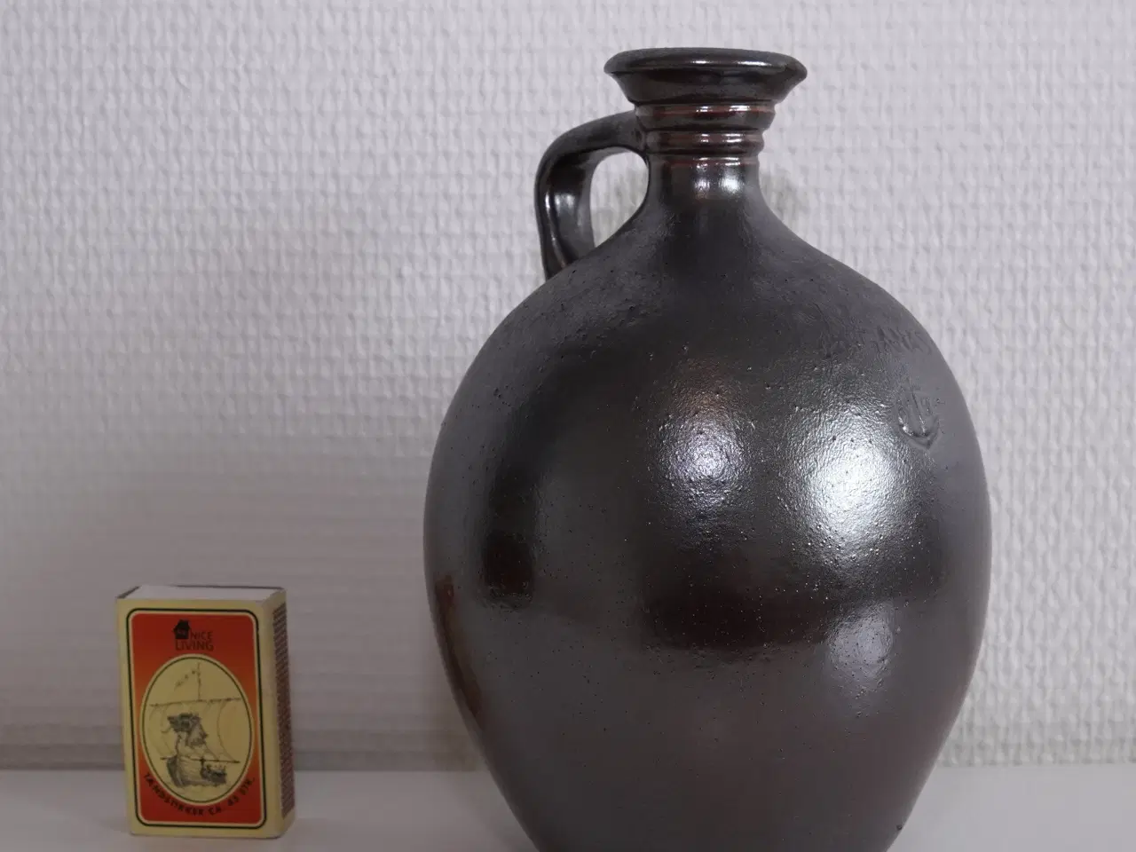 Billede 2 - Keramik hankevase f 1915-1926 fra Höganäsbolaget