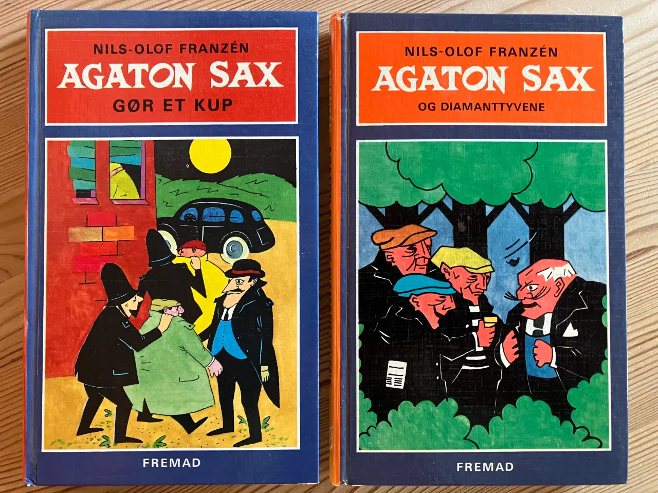 Billede 1 - Humor, 6 bøger bl.a. Agaton Sax og Guldkorn