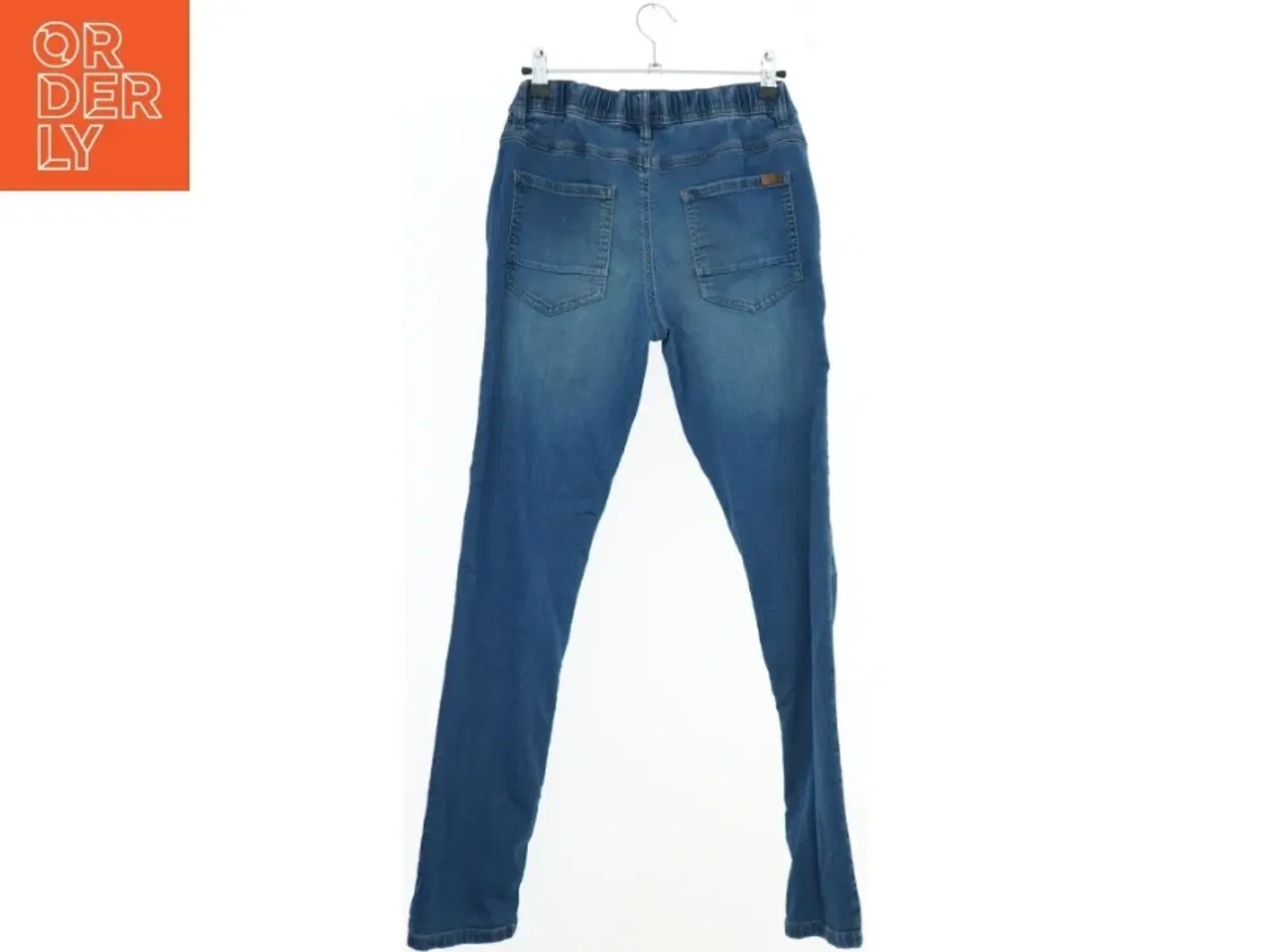 Billede 2 - Blå jeans med elastisk talje fra Name It (str. 164)