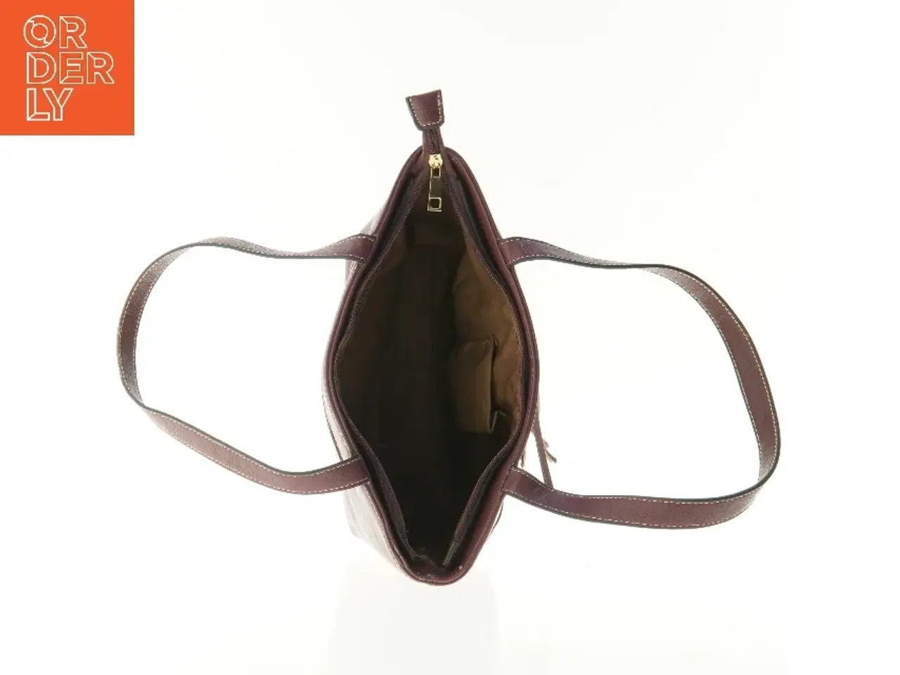 Billede 5 - Lædertaske (str. 33 x 23 cm)